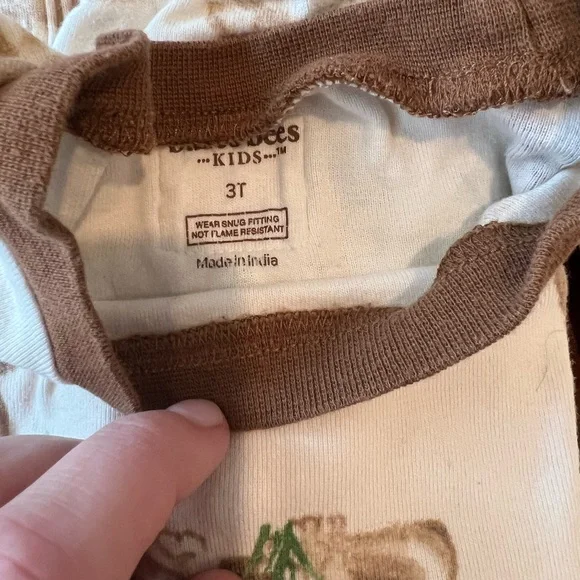 Kids Dinosaur and Animal Pajama Set - Picture 3 of 8